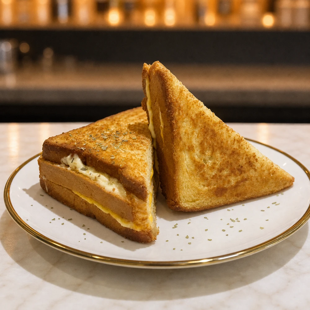 Three Cheese Toast / توست بثلاثة أنواع من الجبن