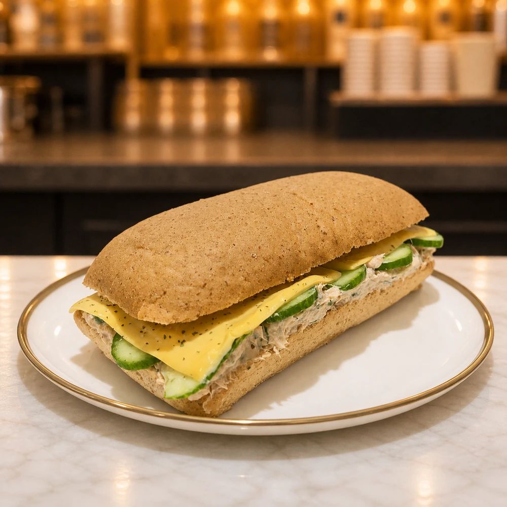 Tuna & Cheese Panini / بانيني بالتونة والجبن